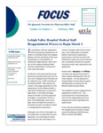 Focus: The Quarterly Newsletter for Physician Office Staff by Lehigh Valley Health Network