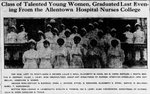 Allentown Hospital School of Nursing Class of 1916 by Lehigh Valley Health Network