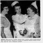 Capping Cereminies for Students in Allentown Hospital School of Nursing, 1961 by Lehigh Valley Health Network