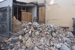 17th Street Chimney Dismantle- Brick Pile 2 by Lehigh Valley Health Network