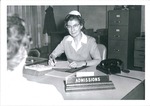 Sister Marian, Admissions, at Muhlenberg Hospital, 1962 by Lehigh Valley Health Network