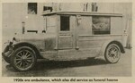 Pocono 1920s Ambulance and Funeral Hearse by Lehigh Valley Health Network