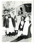 Pottsville Nursing Students with Ambulance, 1924 by Lehigh Valley Health Network