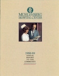 1988-1989 Annual Report to the Community Muhlenberg Hospital Center